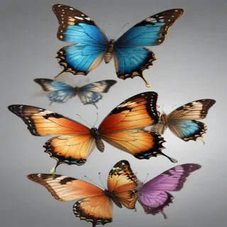 butterflies png
