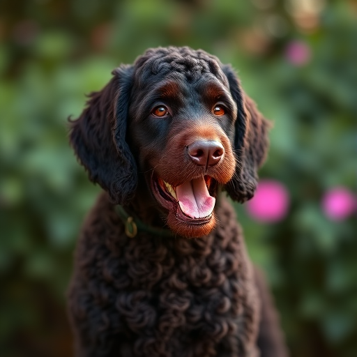 irish water spaniel