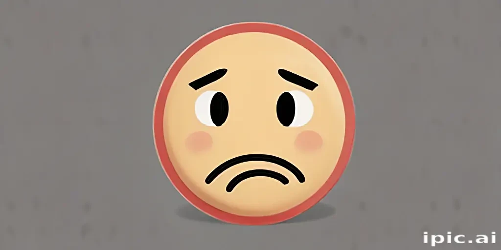 sad face png