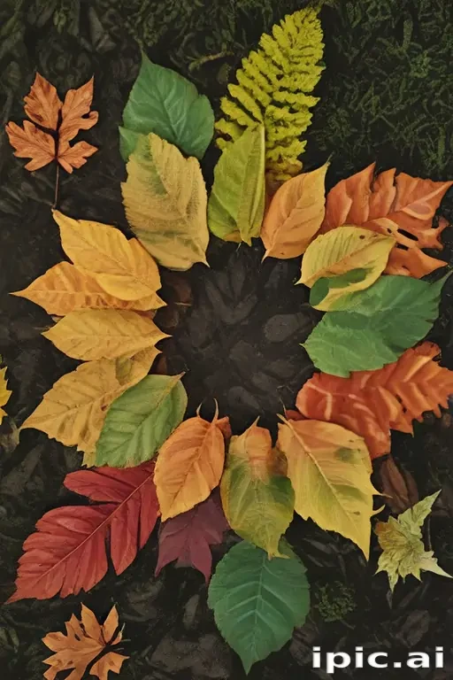 leaf circle