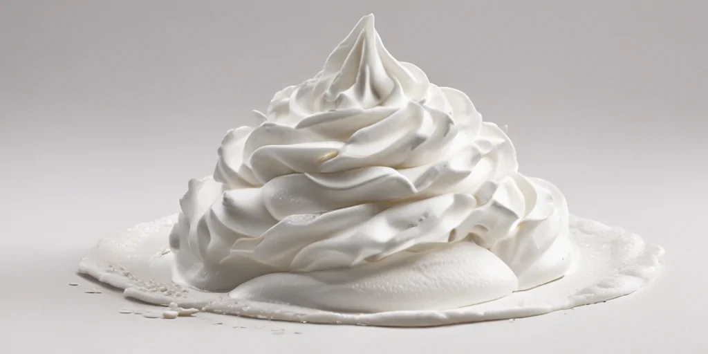 whip cream png
