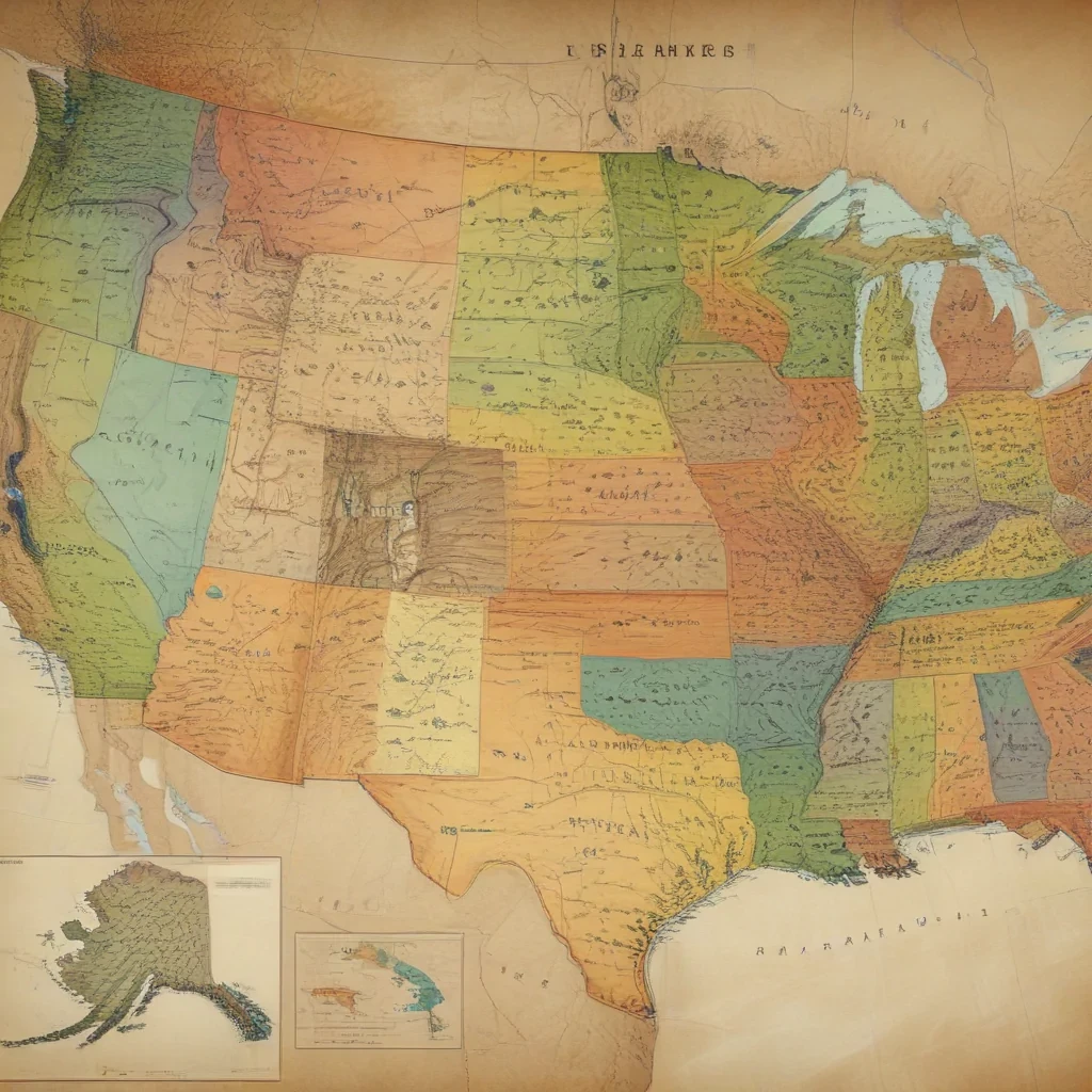 us states on a map