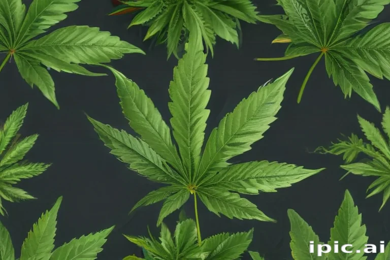 marijuana leaf transparent background