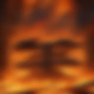 fire image background