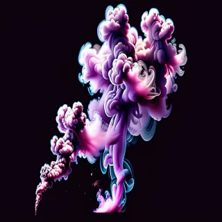 purple smoke png