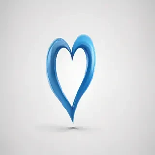 blue heart png
