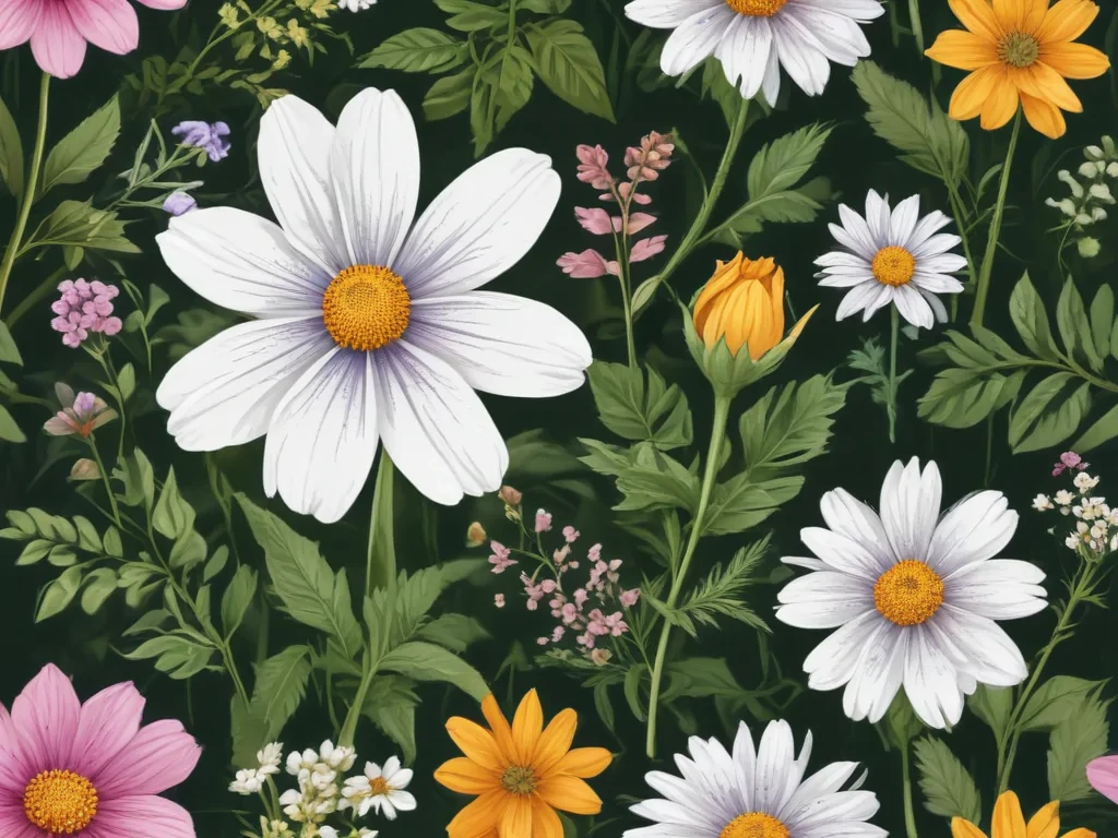 free wildflower clipart