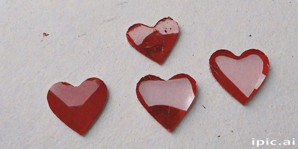 broken heart aesthetic