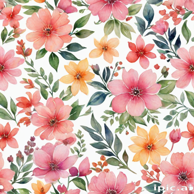 watercolor flowers png
