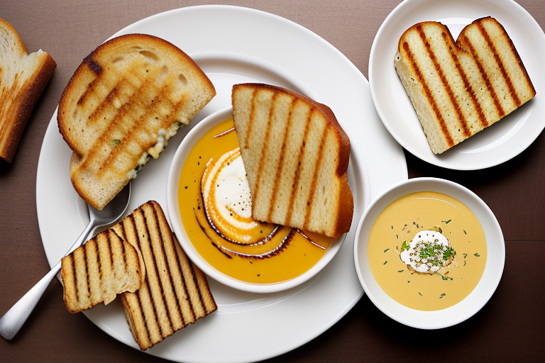 what to eat with grilled cheese besides soup