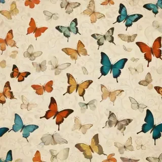 background with butterflies