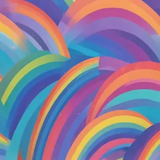rainbow zoom backgrounds