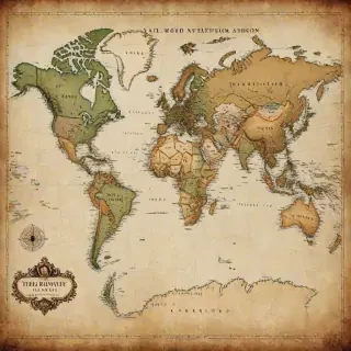 world map picture