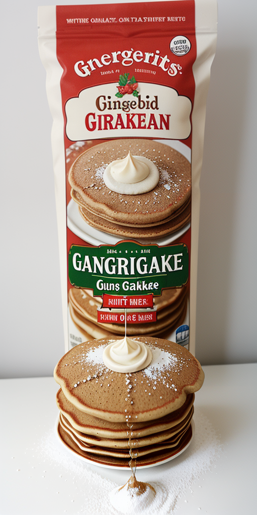 my favorite gingerbread pancake mix - 1 unit per order