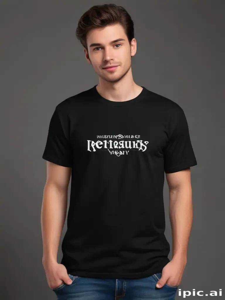 black t shirt png