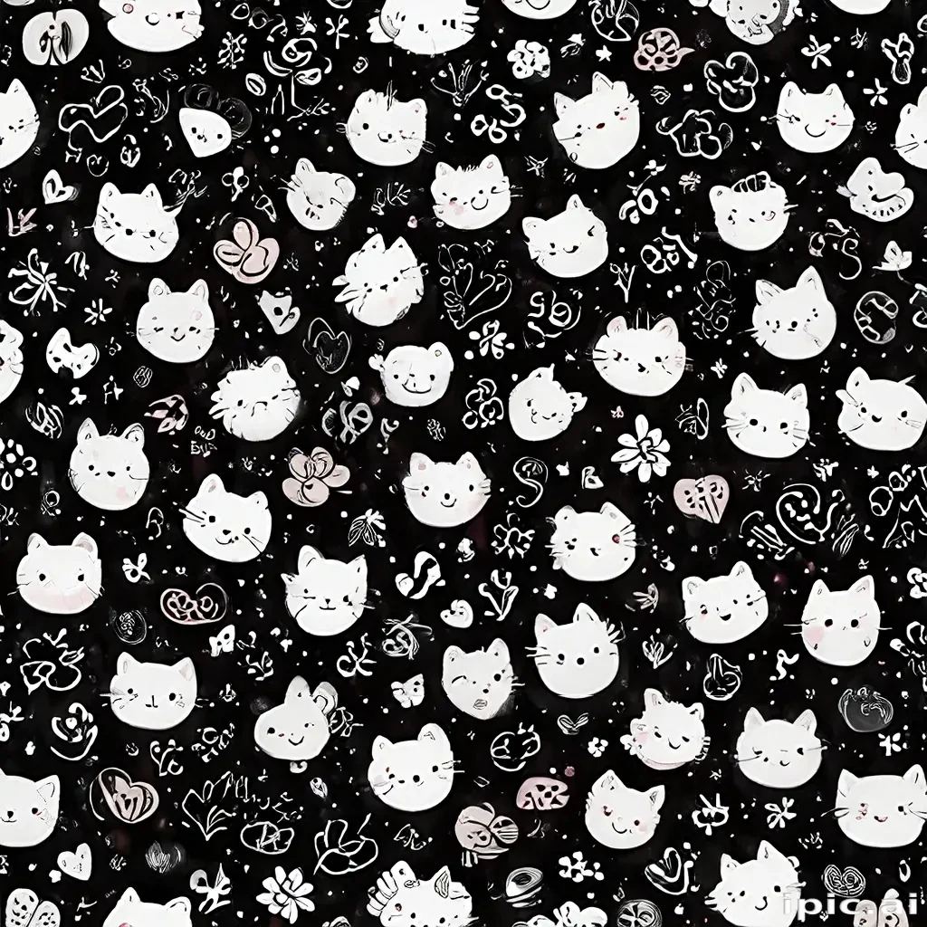 cute backgrounds black