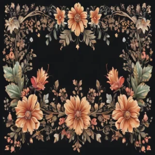 clipart floral border