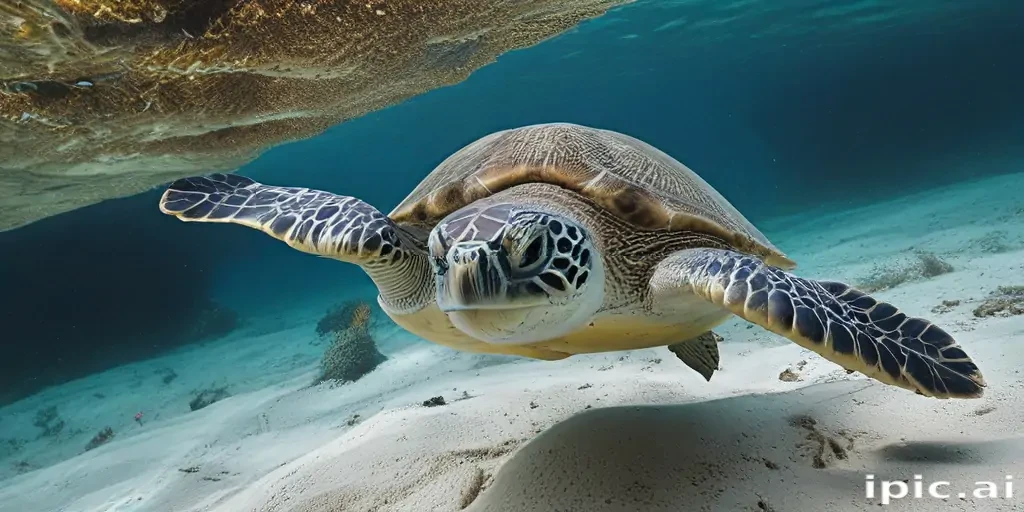 sea turtle desktop background