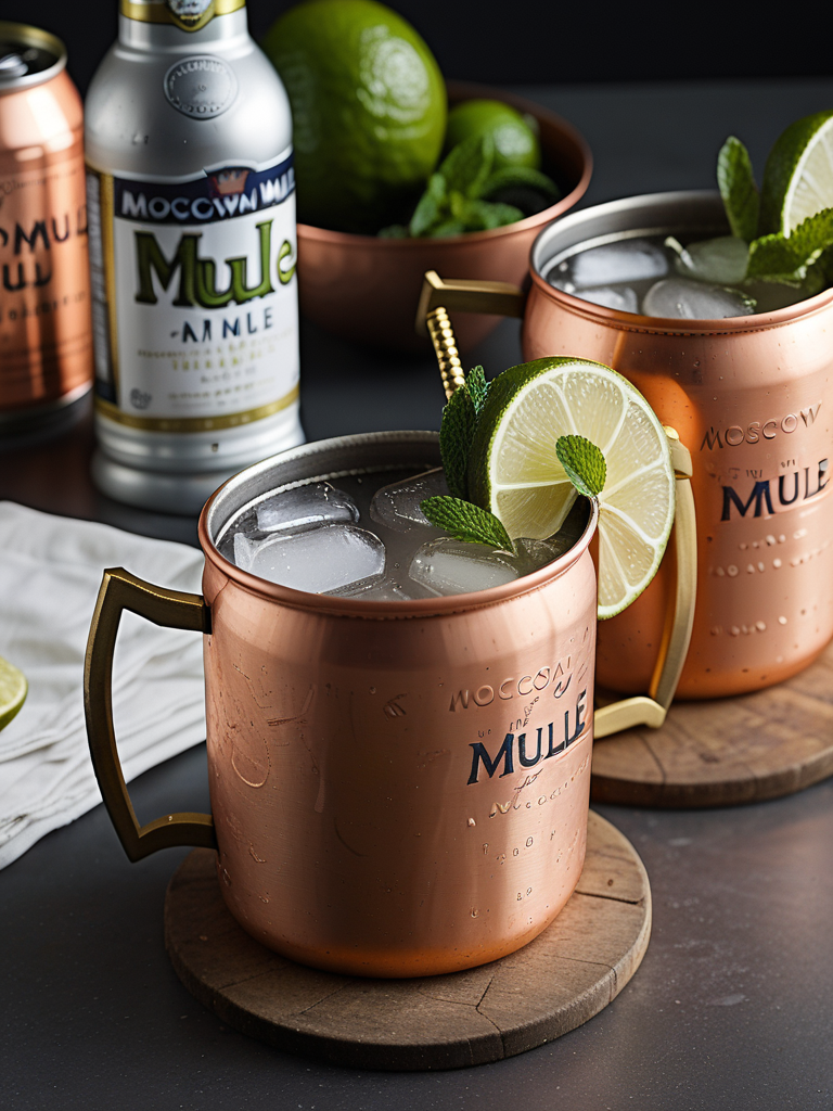 moscow mule in a can