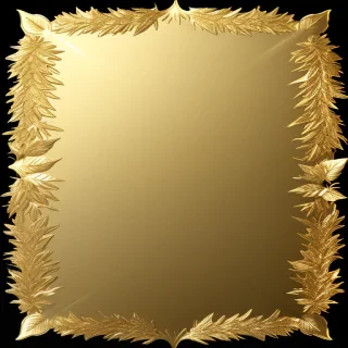 gold leaf png