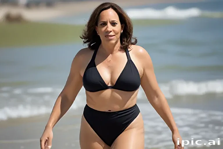 kamala harris bikini