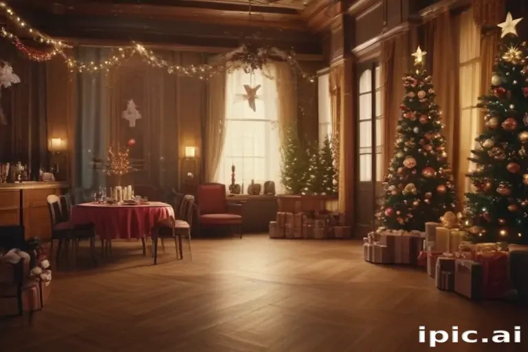 christmas party background