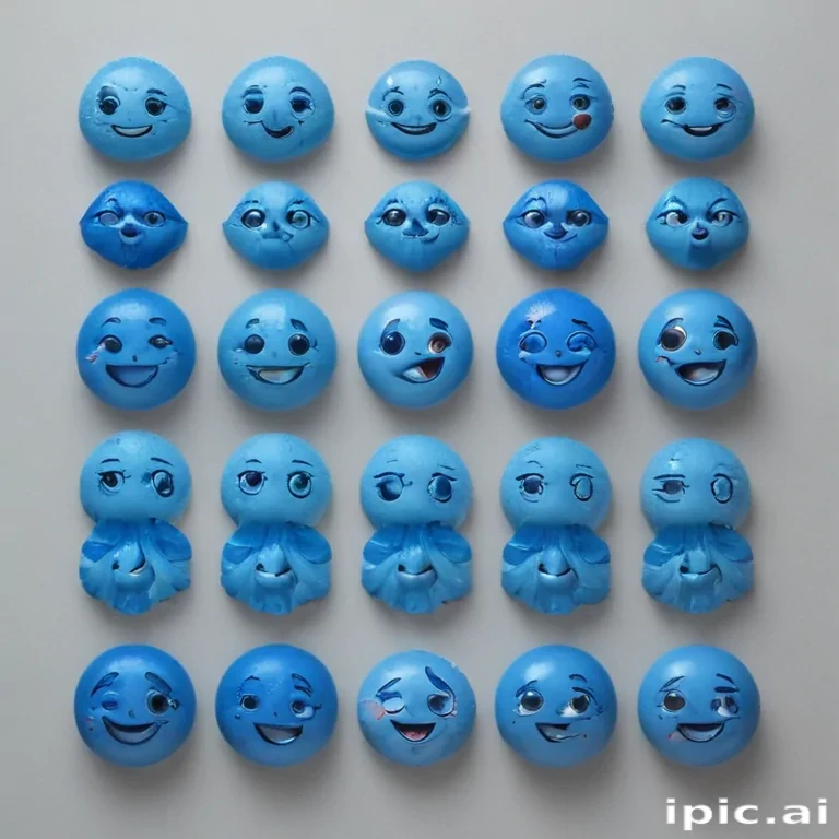 blue emoji