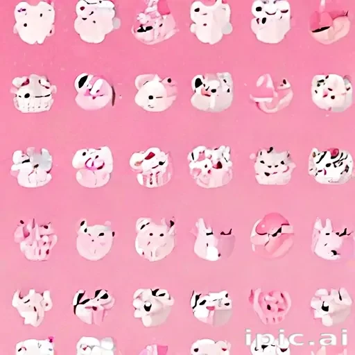 cute pink backround