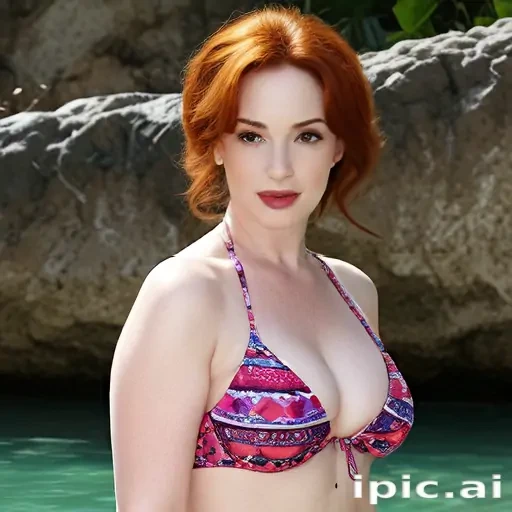 christina hendricks bikini pics