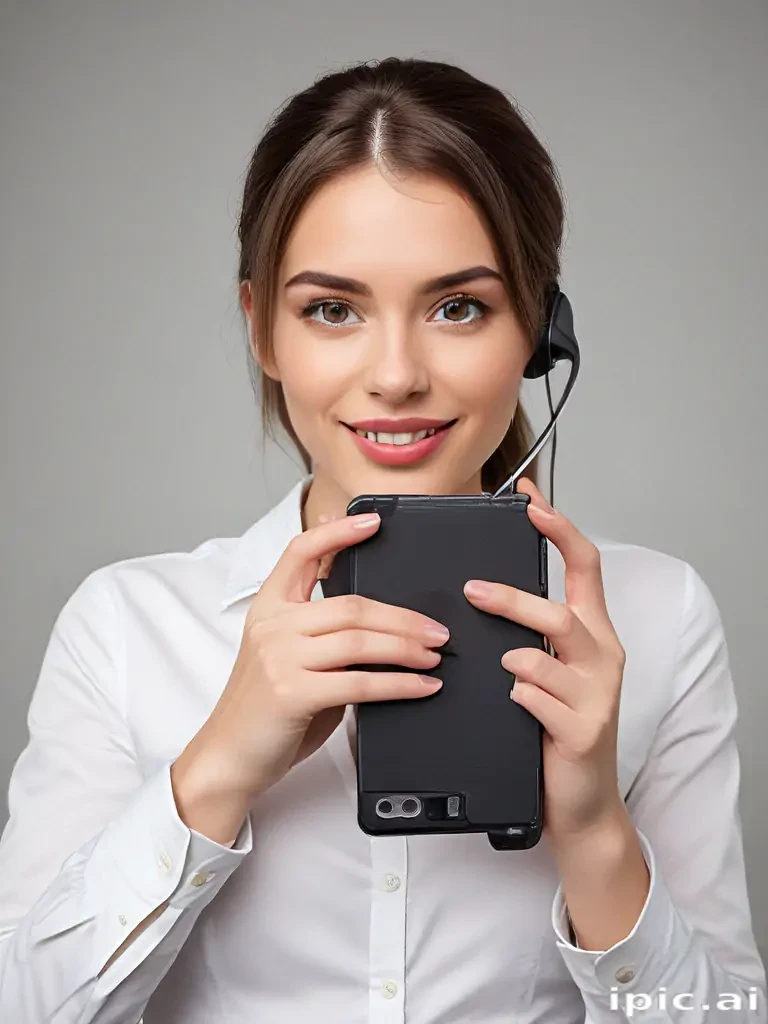 hold phone png
