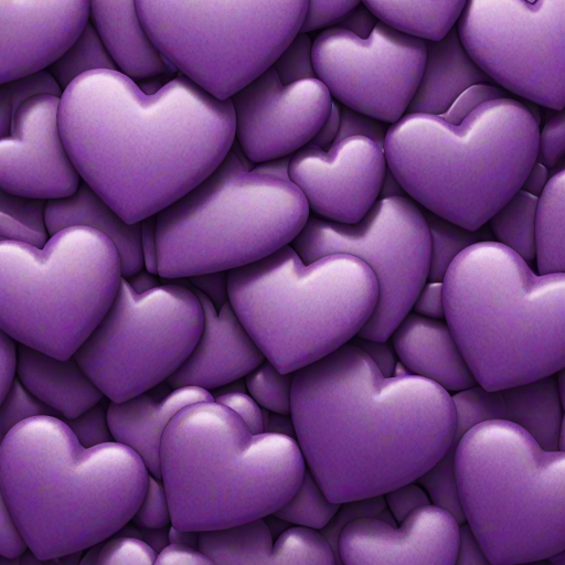 purple hearts wallpaper
