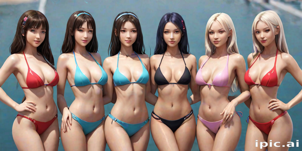ai bikini girls