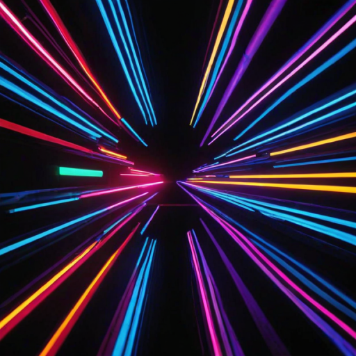 neon back ground
