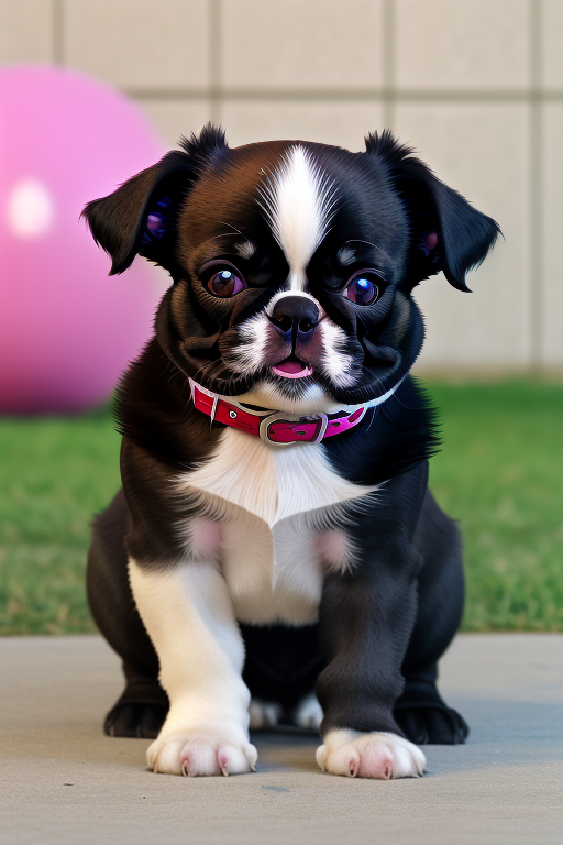 boston terrier pekingese mix