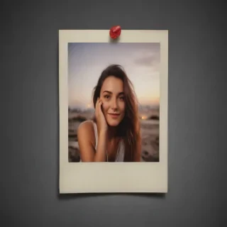 polaroid photo frame png