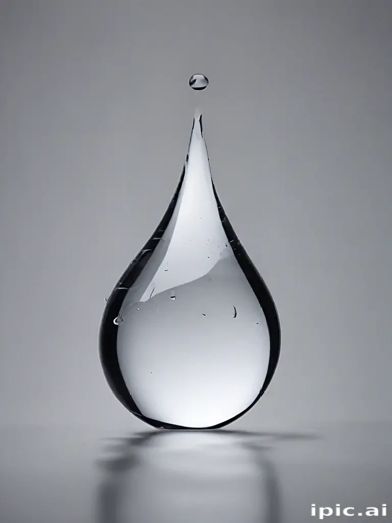 water drop transparent