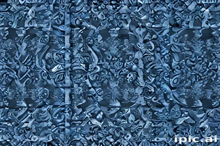 blue pattern background