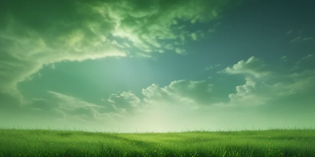 green background plain