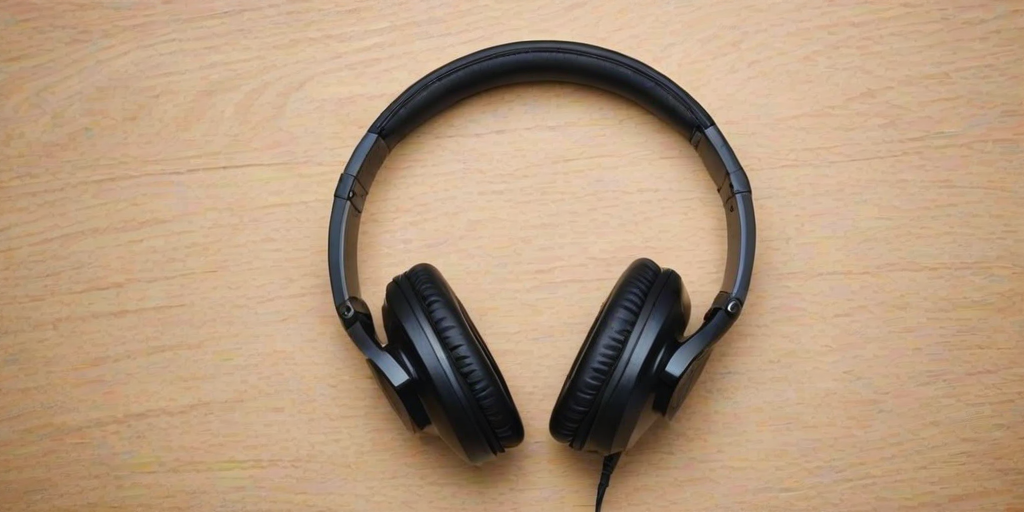 headphones background