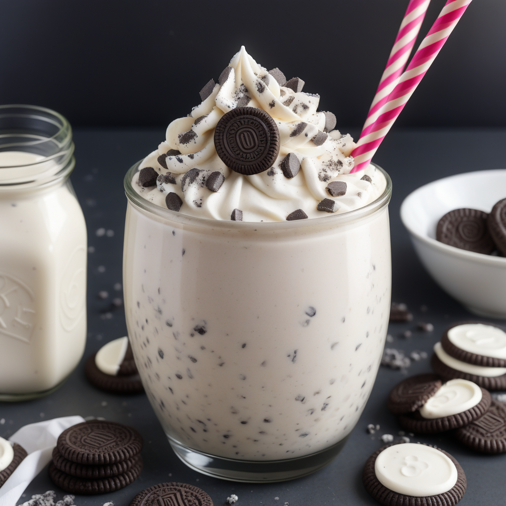 how to make a cookies and cream milkshake