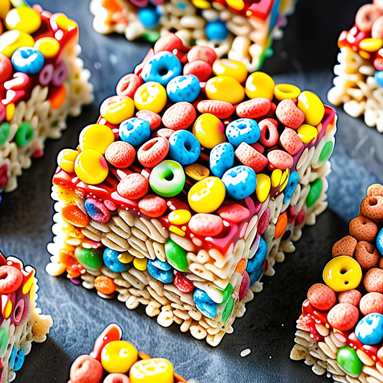 fruity pebbles rice crispy treats