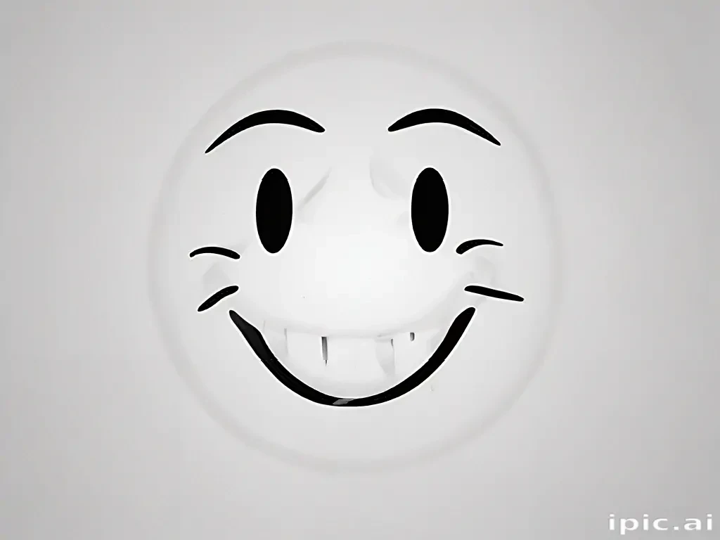 smiling face transparent