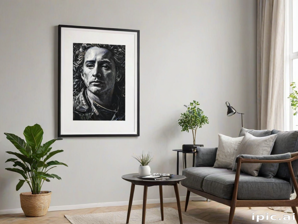 framed art mockup