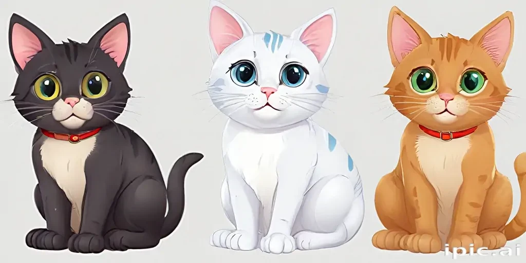 cartoon cat clip art