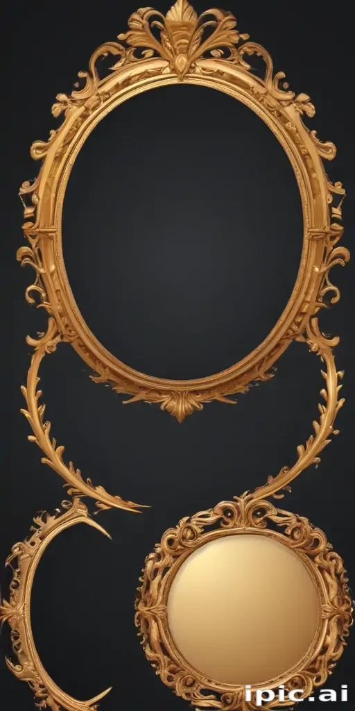 oval frame clipart