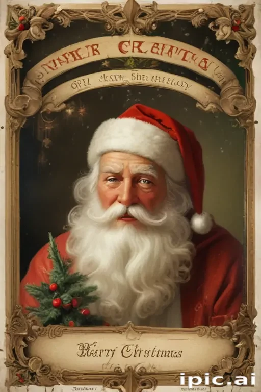 vintage merry christmas