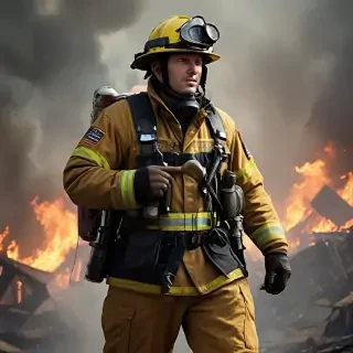 wallpaper fireman