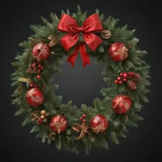 christmas wreath png