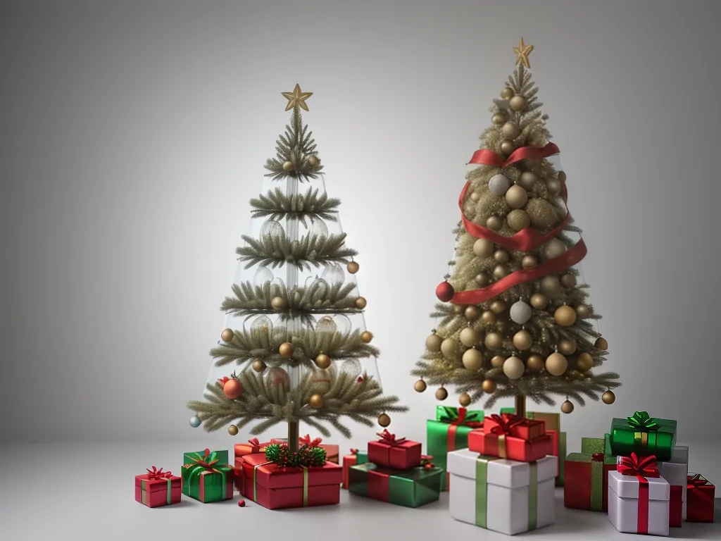 transparent background christmas tree