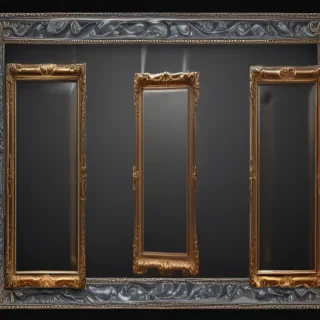 transparent photo frame